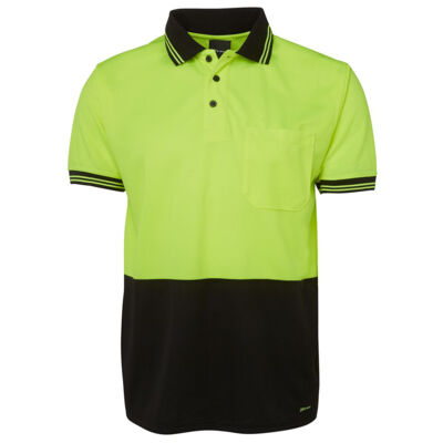 JB's Mens Hi Vis S/S Traditional Polo Thumbnail