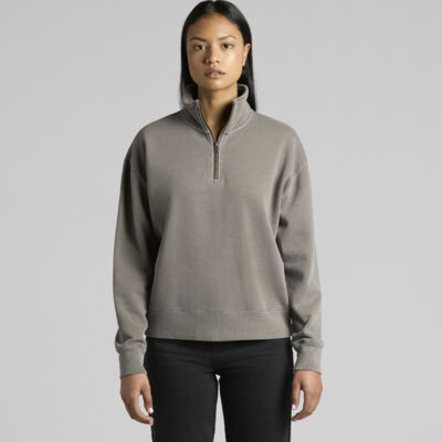 AS Colour Womens Relax Faded Half Zip Thumbnail