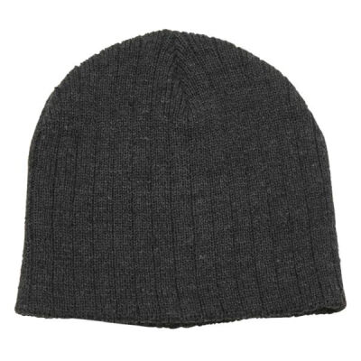 Heather Cable Knit Beanie Thumbnail