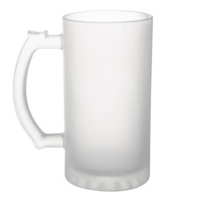 Frosted Glass Beer Mug Thumbnail