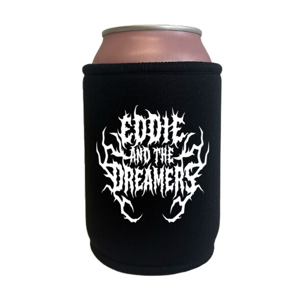 EDDIE AND THE DREAMERS - METAL BLACK BEER CAN COOLER Thumbnail