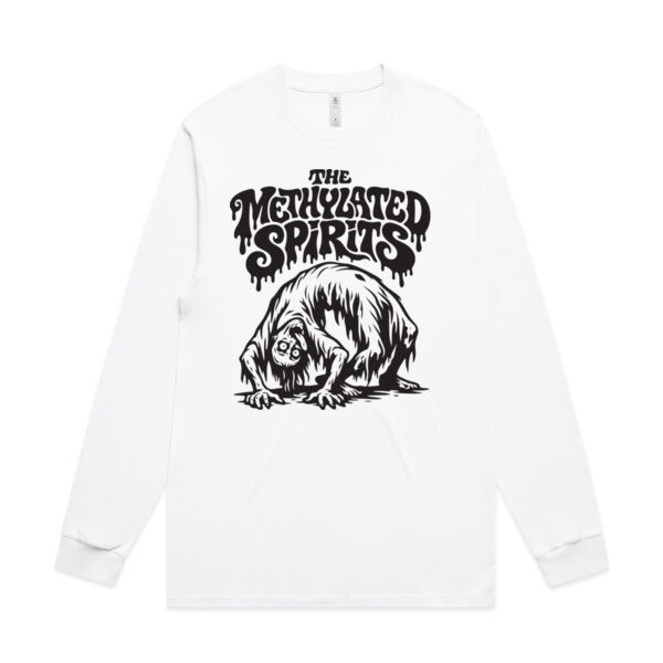 THE METHYLATED SPIRITS - GHOST LONG SLEEVE SHIRT Thumbnail